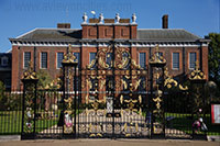Portail d'entrée, palais de Kensington