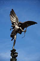 Eros Statue, Shaftesbury-Gedenkbrunnen, Piccadilly Circus