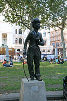 Standbeeld van Charlie Chaplin, Leicester Square, Londen