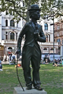 Statue of Charlie Chaplin, Leicester Square, London