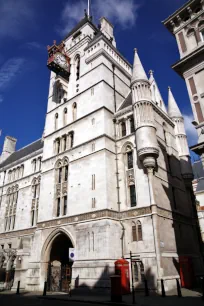 Clock Tower of the Royal Courts of Justice, London