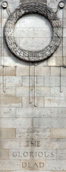 Detail des kenotaph in London