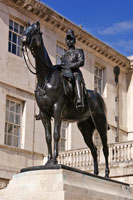 Statue équestre de maréchal Wolseley