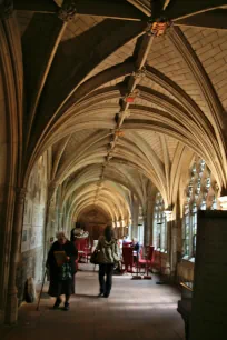 The cloister of St. Bartholomew-the-Great in London