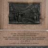 Relief on the pedestal of the statue to John Franklin, Waterloo Place