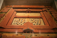 Maquette van het forum van Romeinse Londen, Museum of London