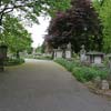 Brompton Cemetery near the south entrance