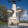 Fountain at the Royal Naval College in Greenwich