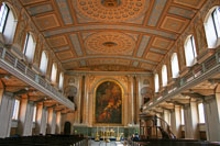 Kapelle des Old Royal Naval College in Greenwich