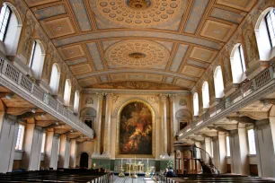 Chapel of the Old Royal Naval College in Greenwich