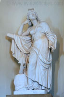 Statue der Hoffnung, Kapelle des Old Royal Naval Hospital, Greenwich