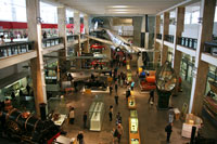 Interior of the Science Museum in London