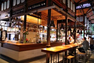 Inside the Mercado de San Miguel, Madrid