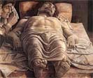 La Lamentation sur le Christ mort, Mantegna