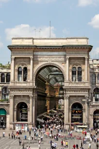 The Galleria Vittorio Emanuele II in Milan