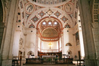 The chancel of the Santa Maria delle Grazie Church