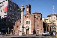 San Babila aan de Corso Venezia in Milaan