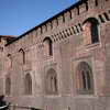 Fortified wall and FalconieraTower, Castello Sforzesco