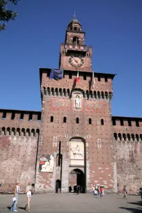 Filarete Tower, Sforzesca Castle, Milan