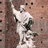 Statue Saint John of Nepomuk, Piazza d'Armi, Castello Sforzesco