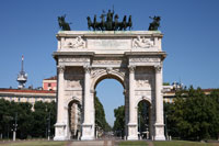 Arche de la Paix, Milan