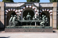 Campari tomb, Cimitero Monumentale