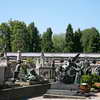 Graves in the Cimitero Monumentale