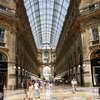Inside the Galleria Vittorio Emanuele II