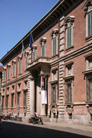 La Pinacothèque de Brera, Milan, Italie