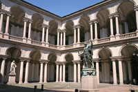 Cour du Palazzo di Brera, Milan