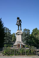 Statue of Luicano Manara, Giardini Pubblici, Milan