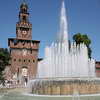Fontana Castello Sforzesco