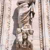 One of thousands of statues on the Duomo