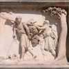 Relief on the facade of the Duomo