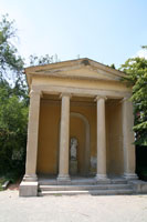 Temple at the Giardino della Guastalla in Milan