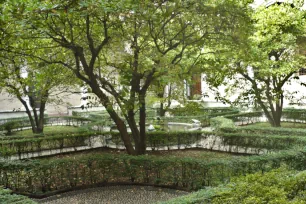 The cloister of the Santa Maria delle Grazie Church