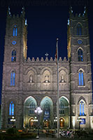 Notre-dame at night, Montreal