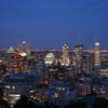View from Mont-Royal at dusk