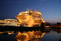 The Montreal Casino at night