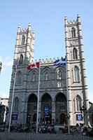 Notre Dame Basilica at the Place d'Armes