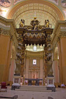 Baldachin of the Cathedrale Marie-Reine-du-Monde in Montreal
