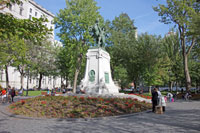 Dorchester Square in Montreal