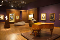 Interior of the Museum of Fine Arts in Montreal, Canada