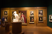 European portraiture in the Jean-Noël-Desmarais Pavilion of the Museum of Fine Arts, Montreal