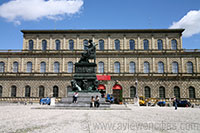 Residenz Palace at the Max-Joseph Platz, Munich