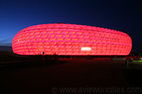 Allianz Arena in Munich at night