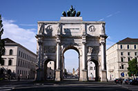 Victory Gate in Munich, Germany