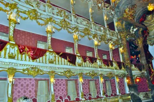 Balconies of the Cuvilliés Theater, Residenz, Munich