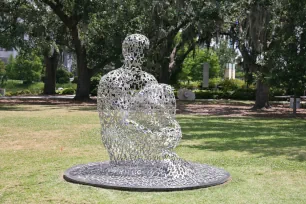 Jaume Plensa, Overflow, Sculpture Garden New Orleans