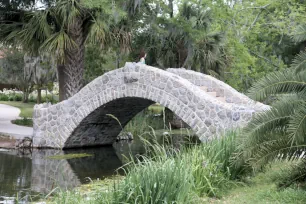 Bridge in City Park, New Orleans